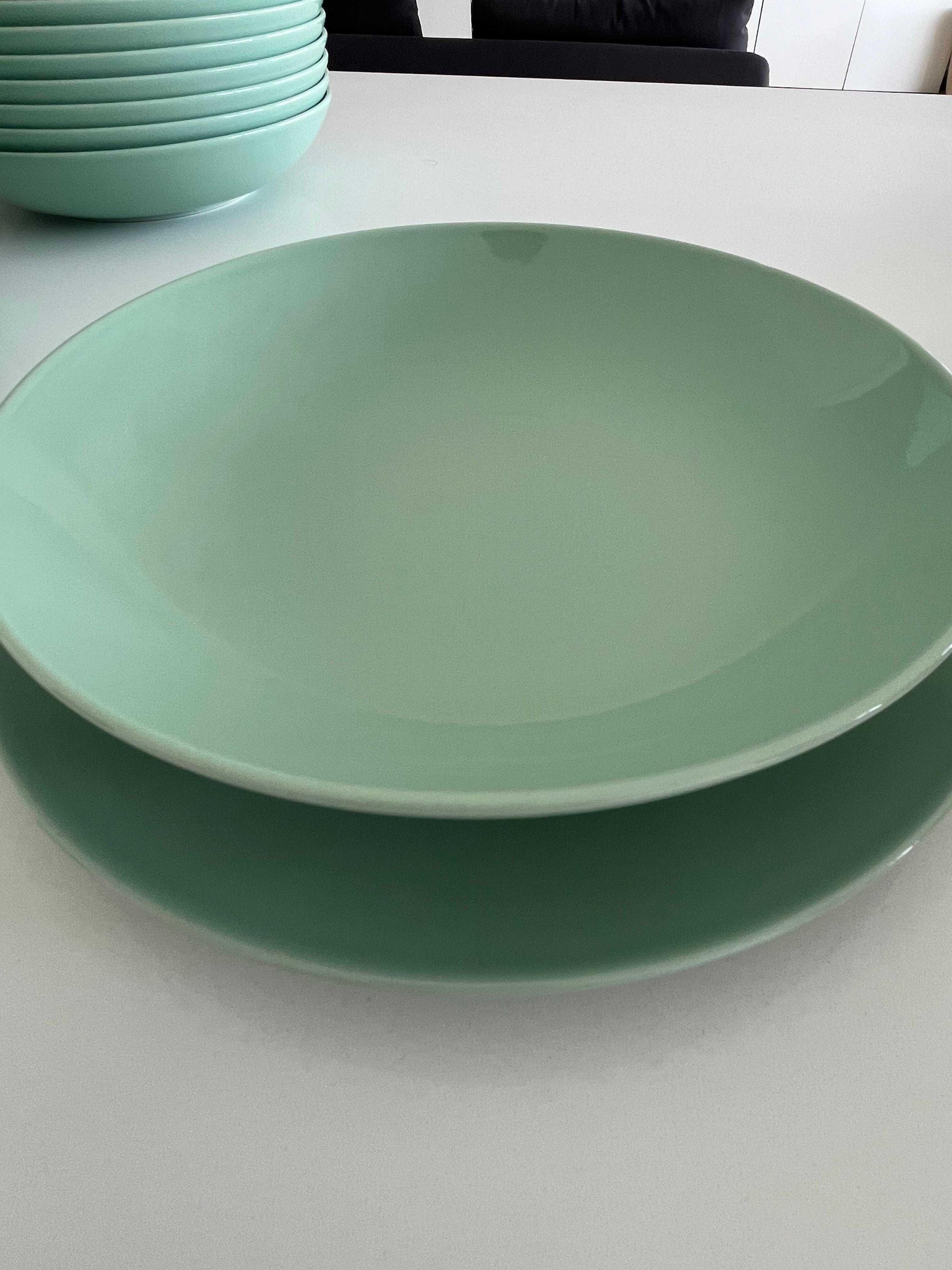 Serviço de refeição da IKEA - 12 pratos de cada (36 peças no total)
