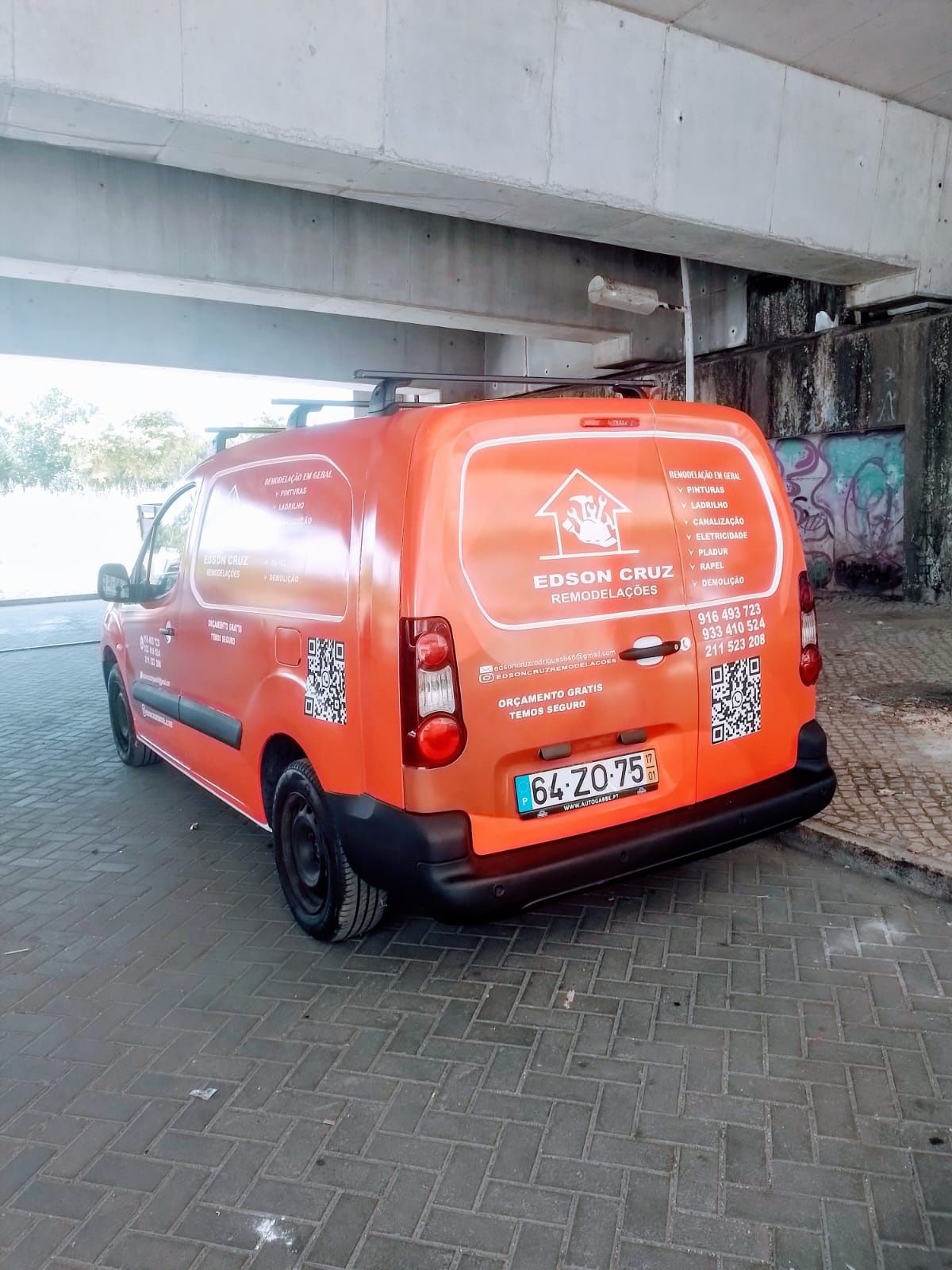 Carrinha de trabalho com seu nome, A Partir de 80€