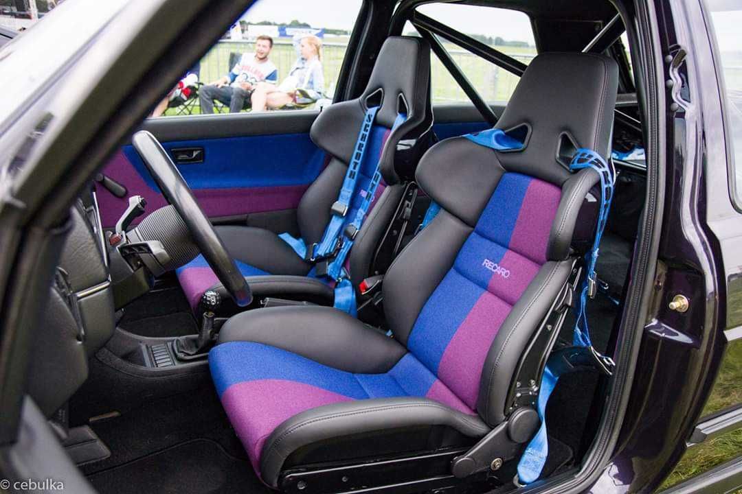 Fotele Recaro A8 1 gen fire&ice
