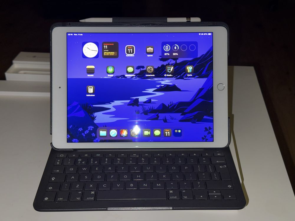 iPad 8. generacji (2020) 32 GB + Apple Pencil 1 generacji + etui