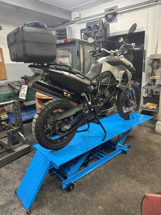podnośnik motocyklowy hydrauliczny nożycowy platforma 460 kg 18-78 cm