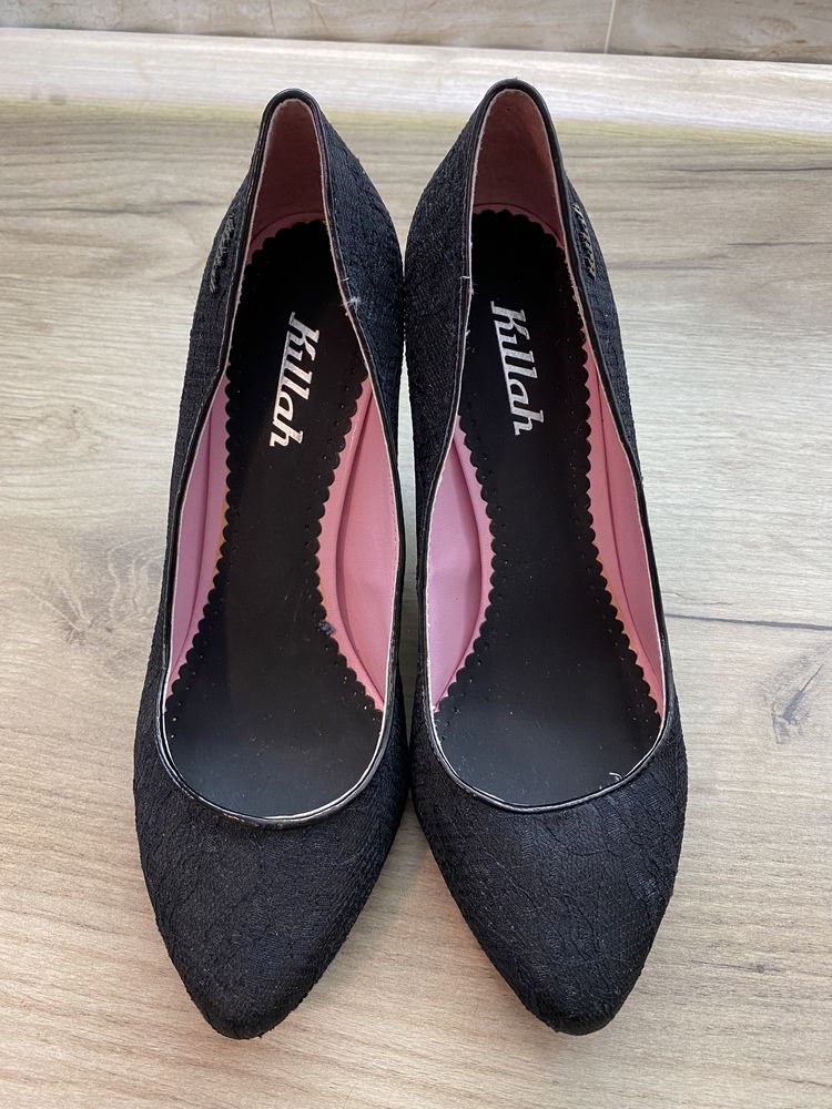 Buty na obcasach, szpilki Killah, r. 38