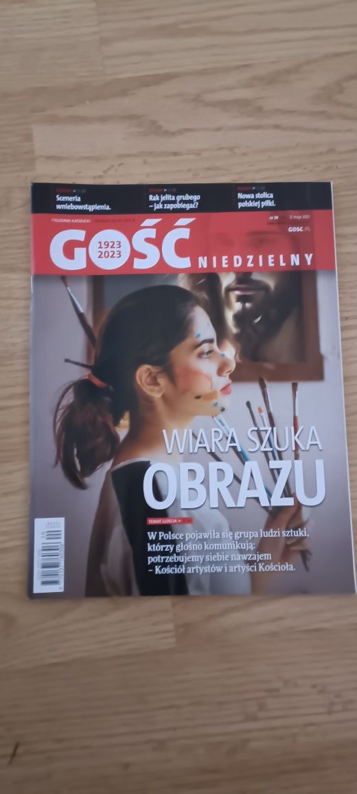 Gość niedzielny, niedziela - czasopisma gazetki katolickie majowe OKAZ