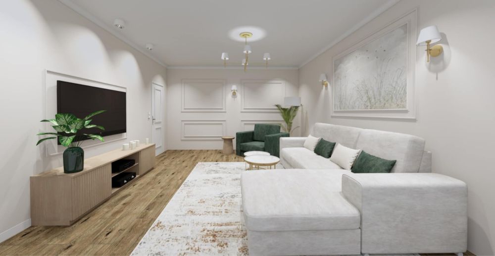 Projektowanie wnętrz /aranżacja wnętrz/wizualizacje 3D/ nadzór/remont
