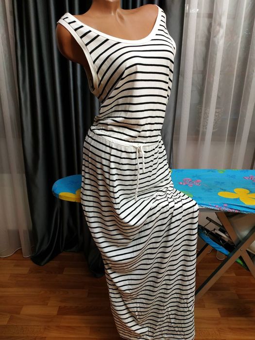 Шикарна натуральна сукня великого розміру батал сарафан плаття платье