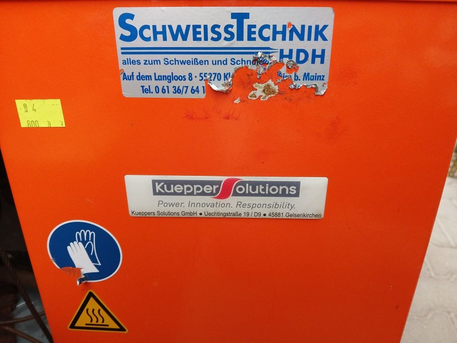 Piec do wygrzewania elektrod