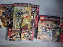 Zestawy Lego ExoForce (od 7702 do 7704, 7708, 7711, 8104)