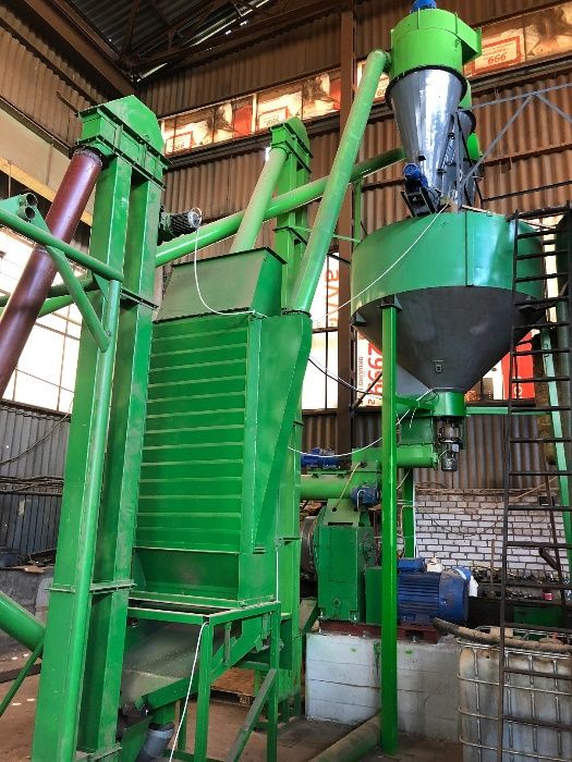 Лінія цех по виробництву пелет на базі АВМ 0,65 і ОГМ 1,5 Житомир