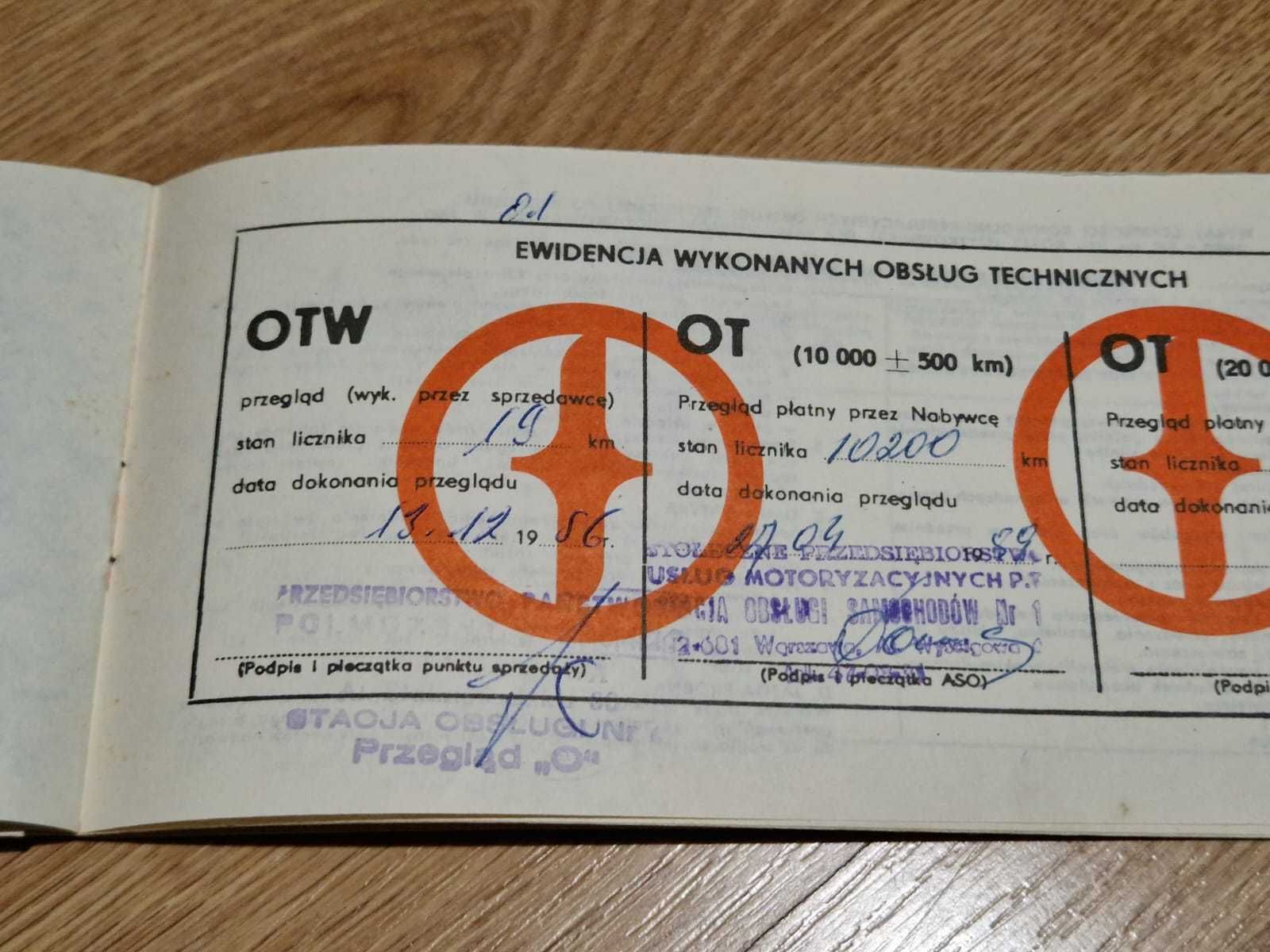 Fiat 125p z przebiegiem 20 530 km!
