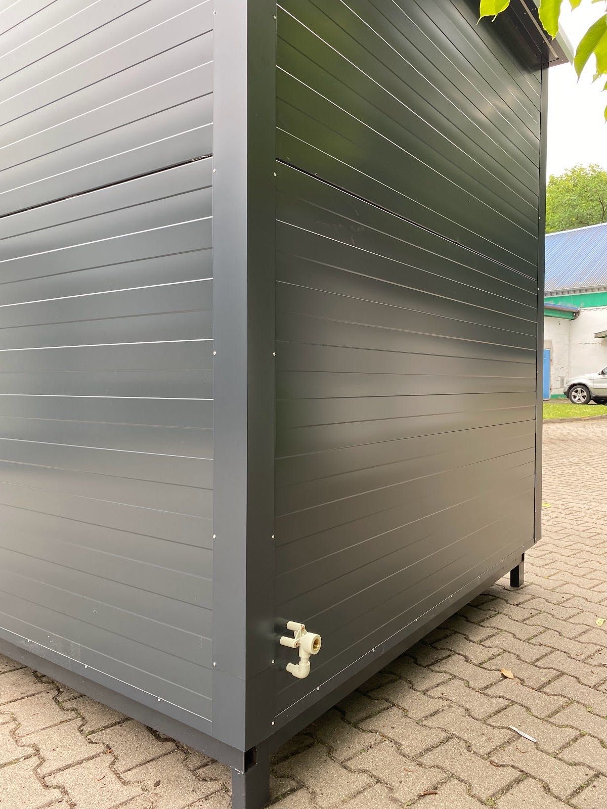 KONTENER sanitarny 2×2 m – WC, prysznic OD RĘKI !! PROMOCJA