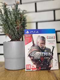 Wiedzmin 3 dziki gon III gra na konsole PlayStation 4 sony PS 5 SLIM