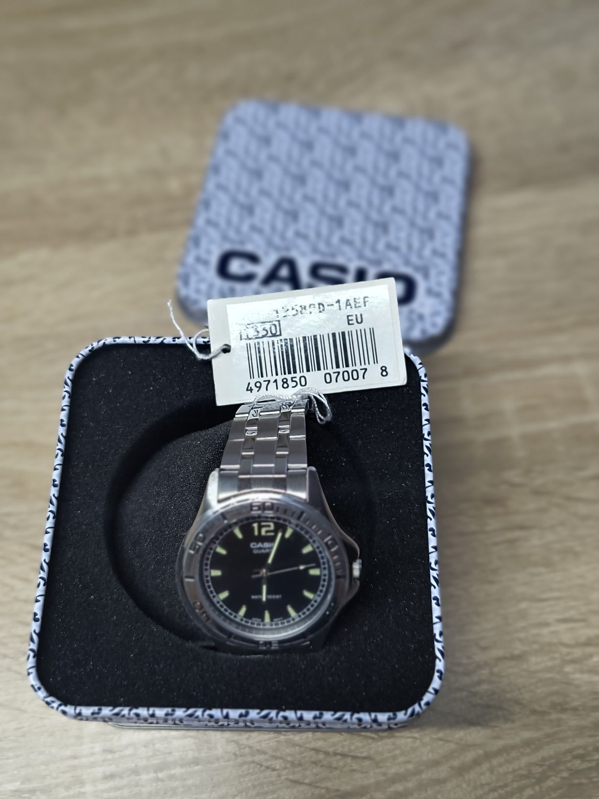 Zegarek kwarcowy CASIO MTP 1258, NOWY