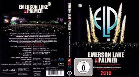 Emerson Lake & Palmer DVD "40 Anniversary Reunion Concert" Live 2010