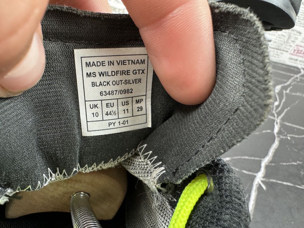 Трекінгові кросівки Salewa Wildfire / Розмір 44.5 GORE-TEX