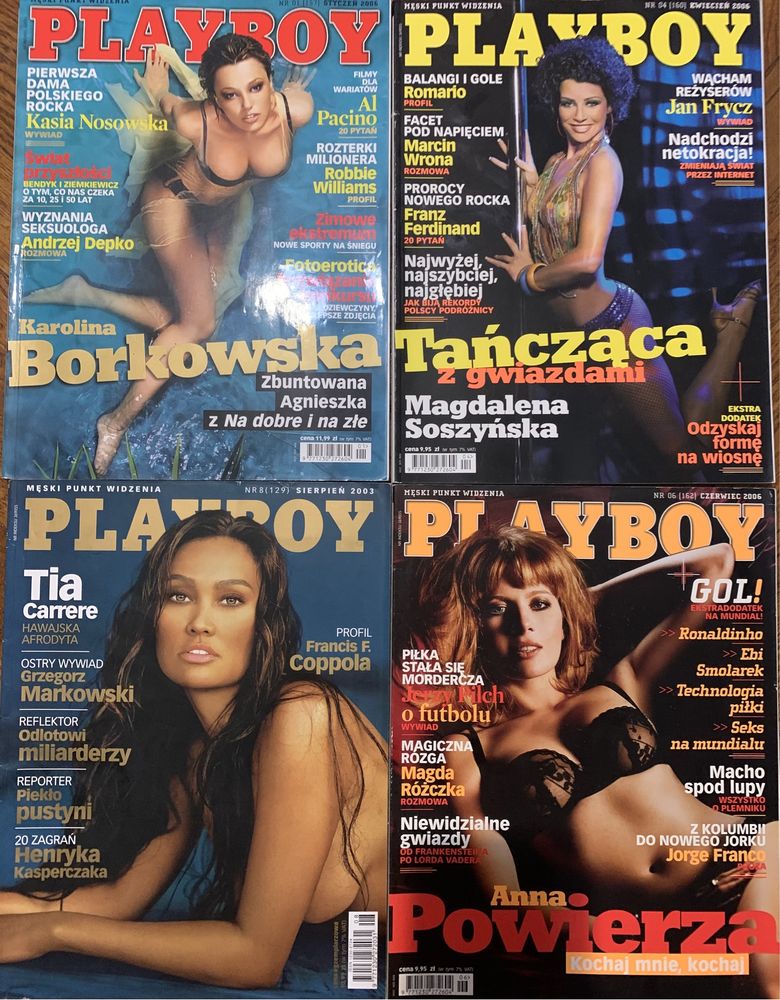 Playboy КОЛЕКЦІЙНІ журнали ідеальний стан