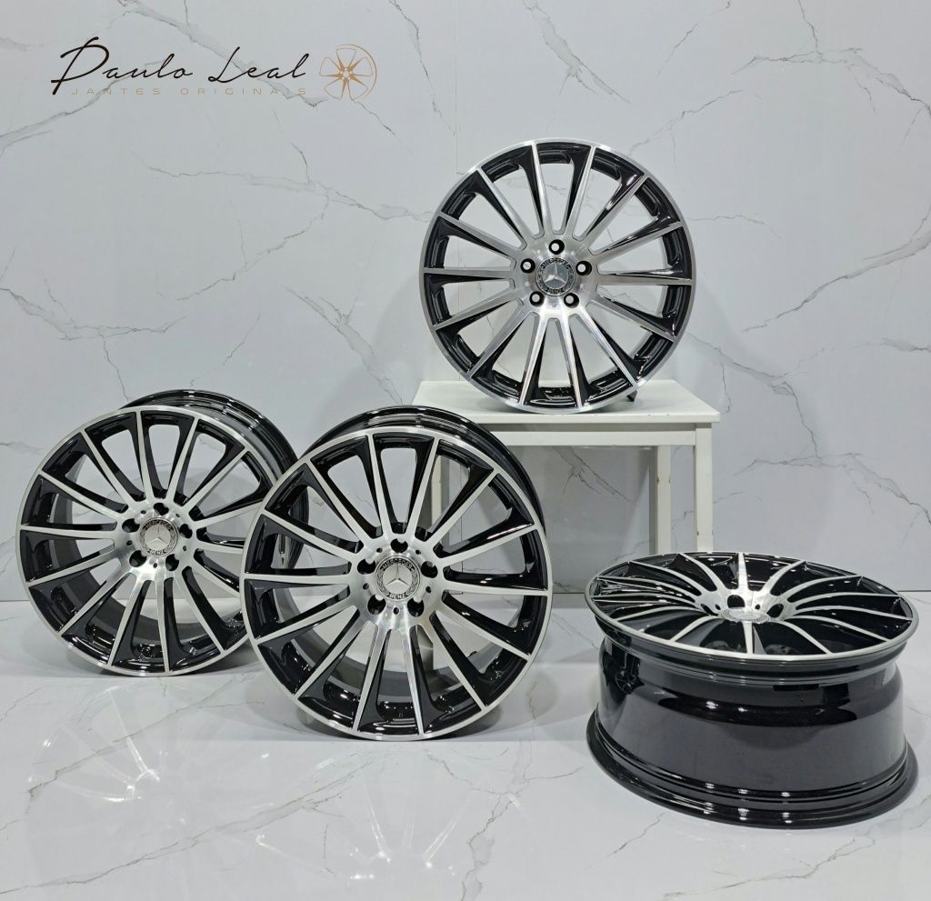 Jantes 19" Mercedes AMG look turbine  A B CLA GLA Vito Viano GLC 5x112