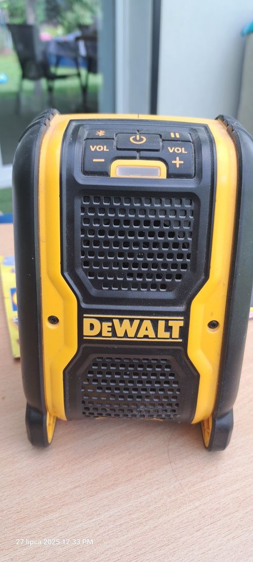 Głośnik bluetooth dewalt DCR006