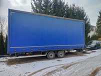 Przyczepa plandeka tandem plandex