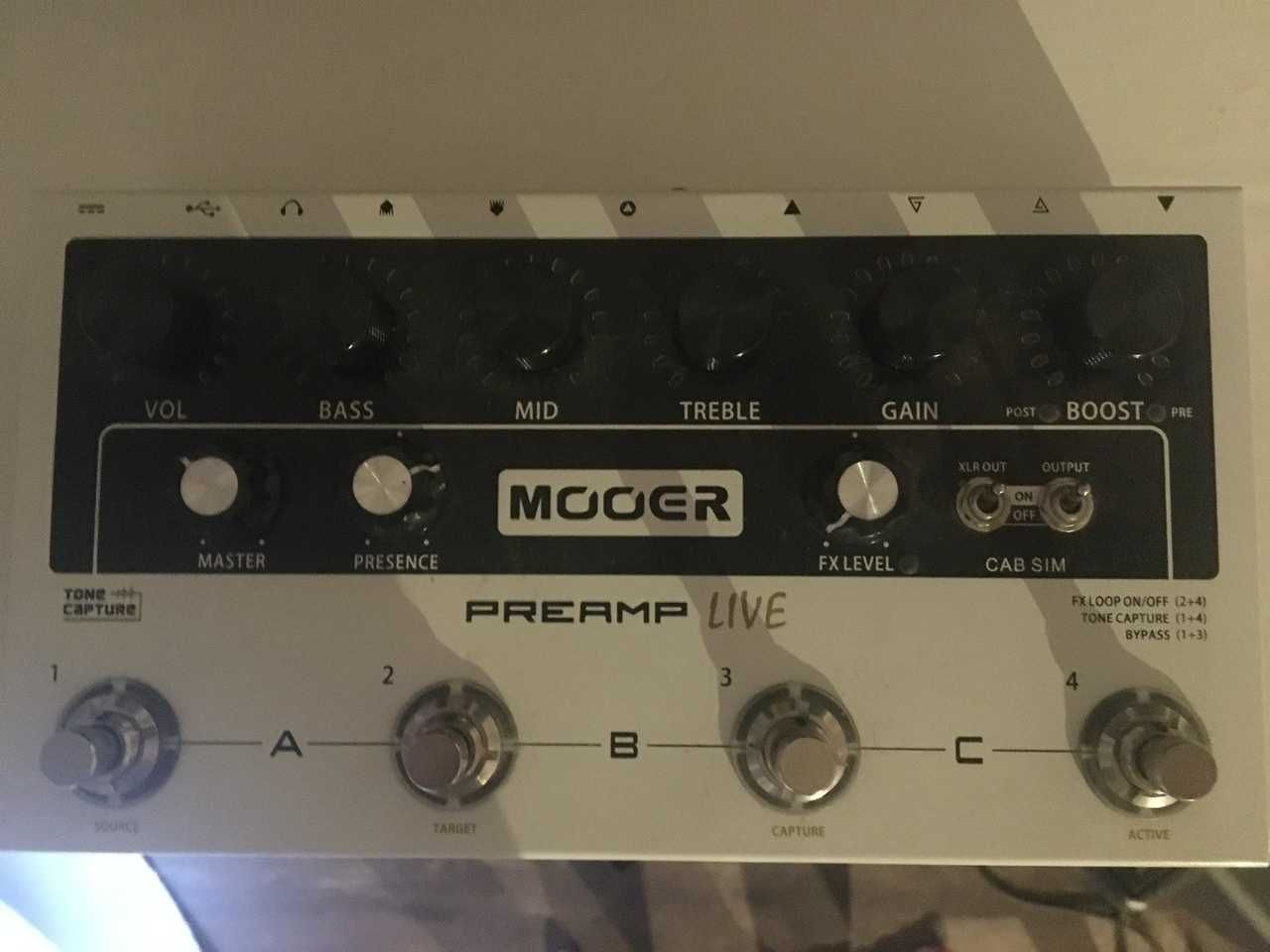 Mooer Preamp live ( pedal guitarra)