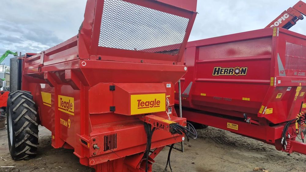 Teagle Titan 9  rozrzutnik obornika, tandem, joskin, tytan