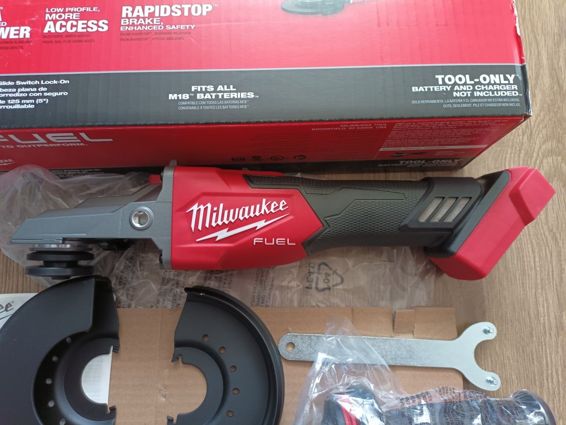 Milwaukee 2887-20 m18 Fuel Brushless Angle Grinder