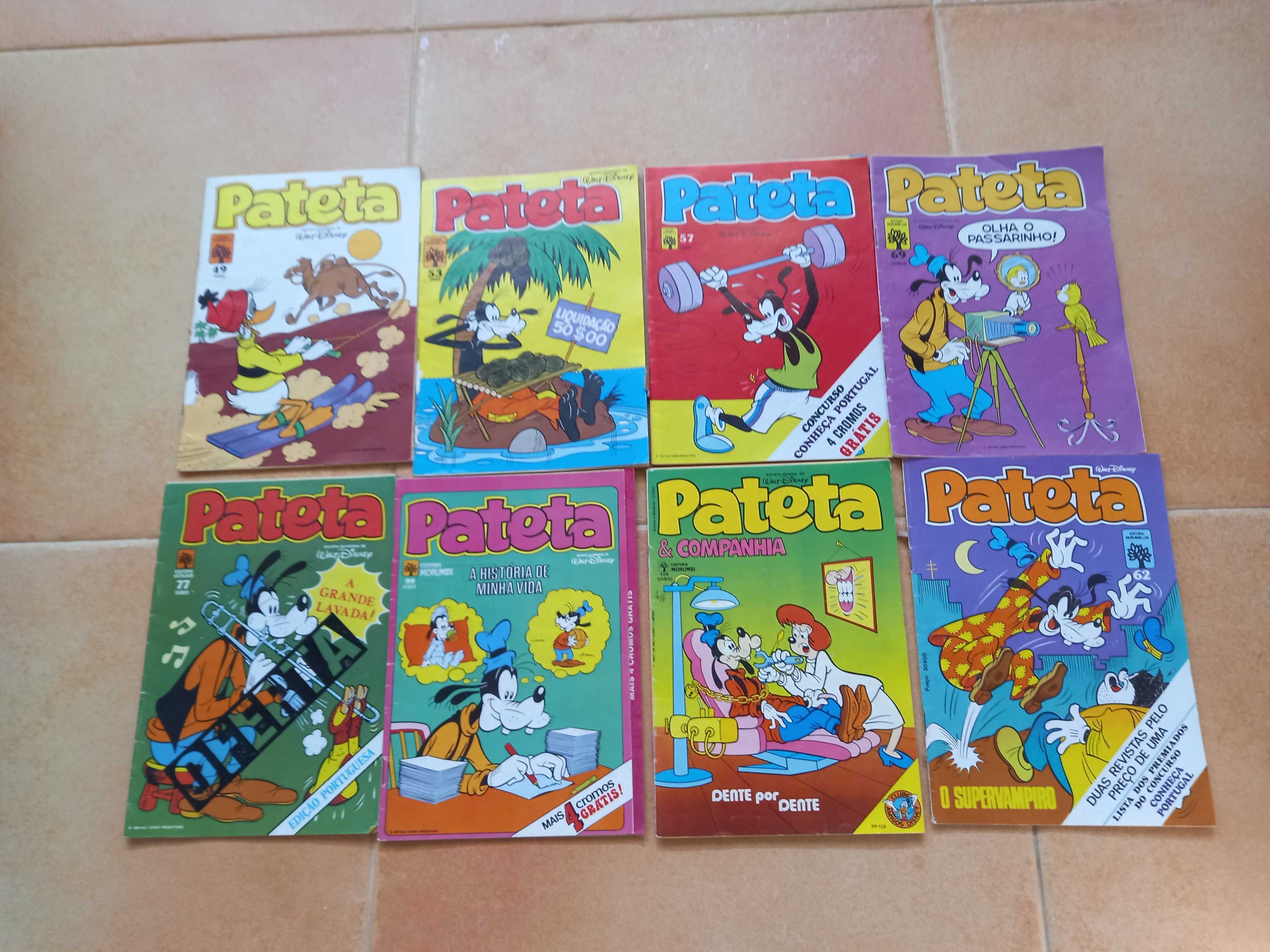 Vários livros de Banda Desenhada