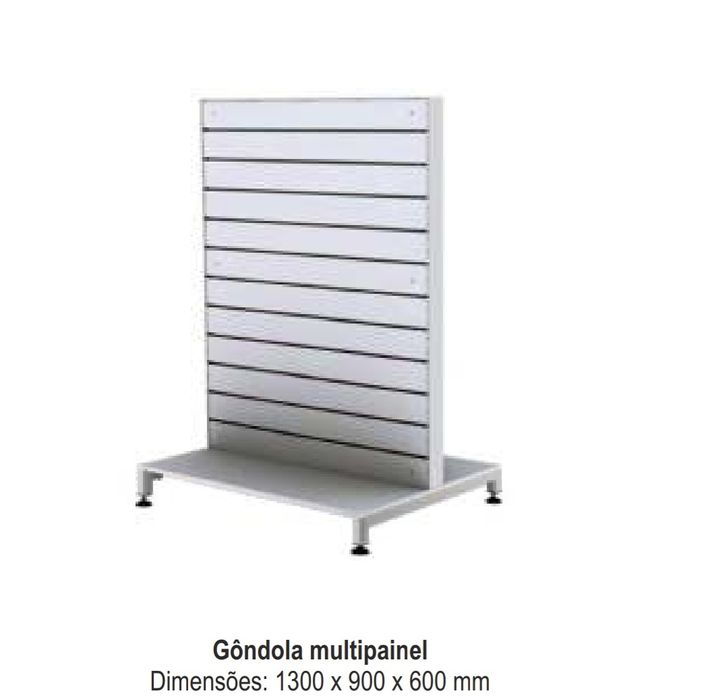 Expositor Gôndola Dupla Face (NOVO)