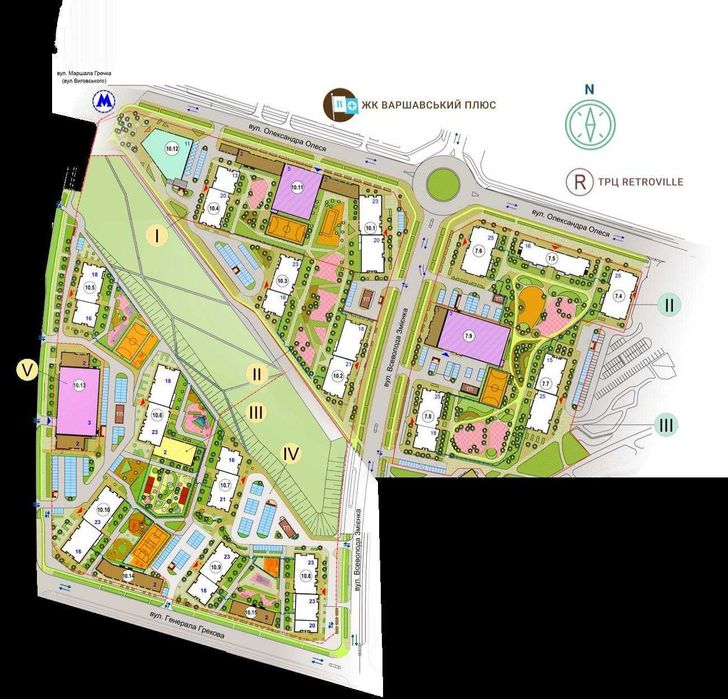 Продам 1к квартиру в ЖК Варшавський 3 Вид у двір