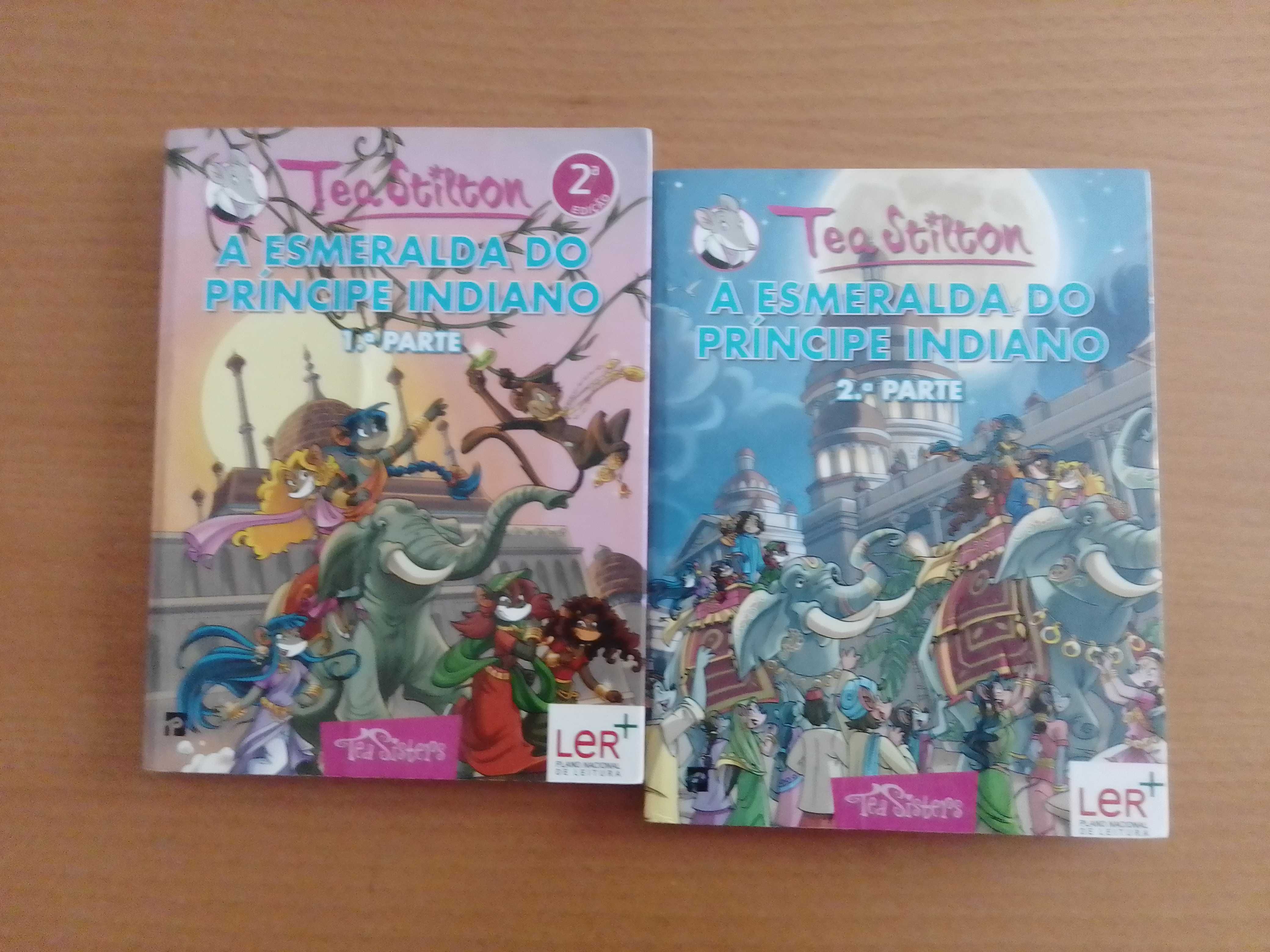 Livros Tea Stilton - Tea Sisters