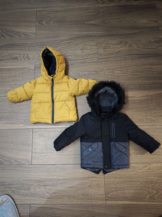 Дитяча зимова куртка Mango 80 см,  Reima парка Primark 86 см