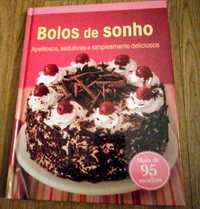 Bolos de Sonho com + de 95 Receitas fantásticas.NOVO.