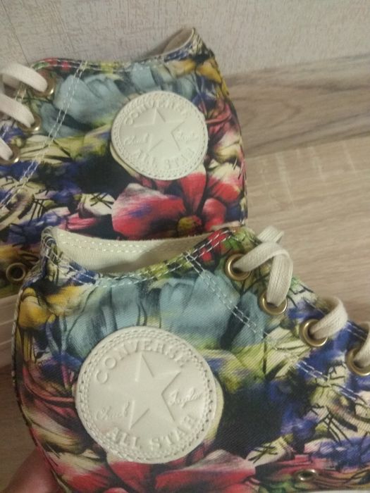 Converse All Star Chuck Taylor trampki koturny