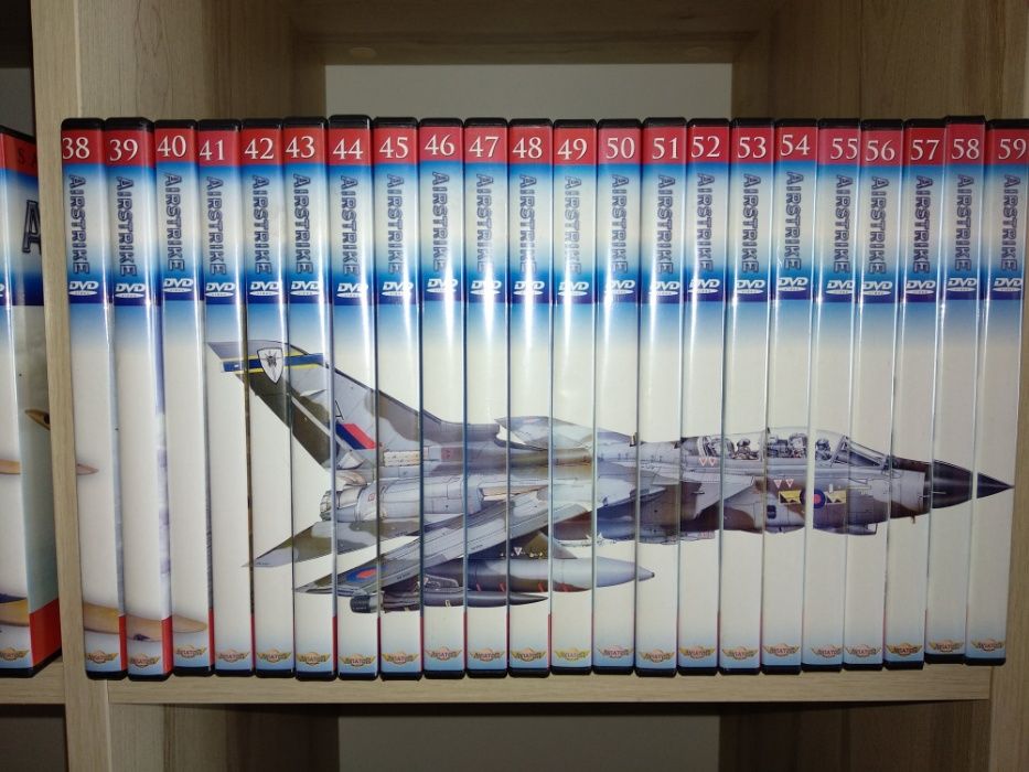 Encyklopedia Lotnictwa 80 DVD Samoloty Świata Airstrike Aviator