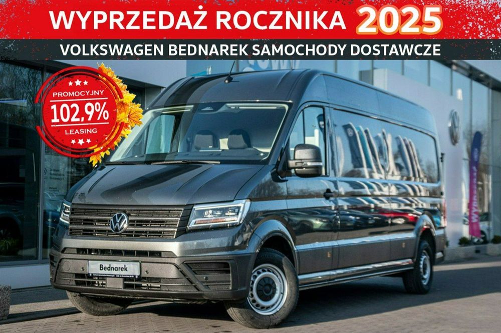 Volkswagen Crafter  FL Furgon L4 2.0 TDI 177 KM Wysoki, Automat Dostępny od ręki!