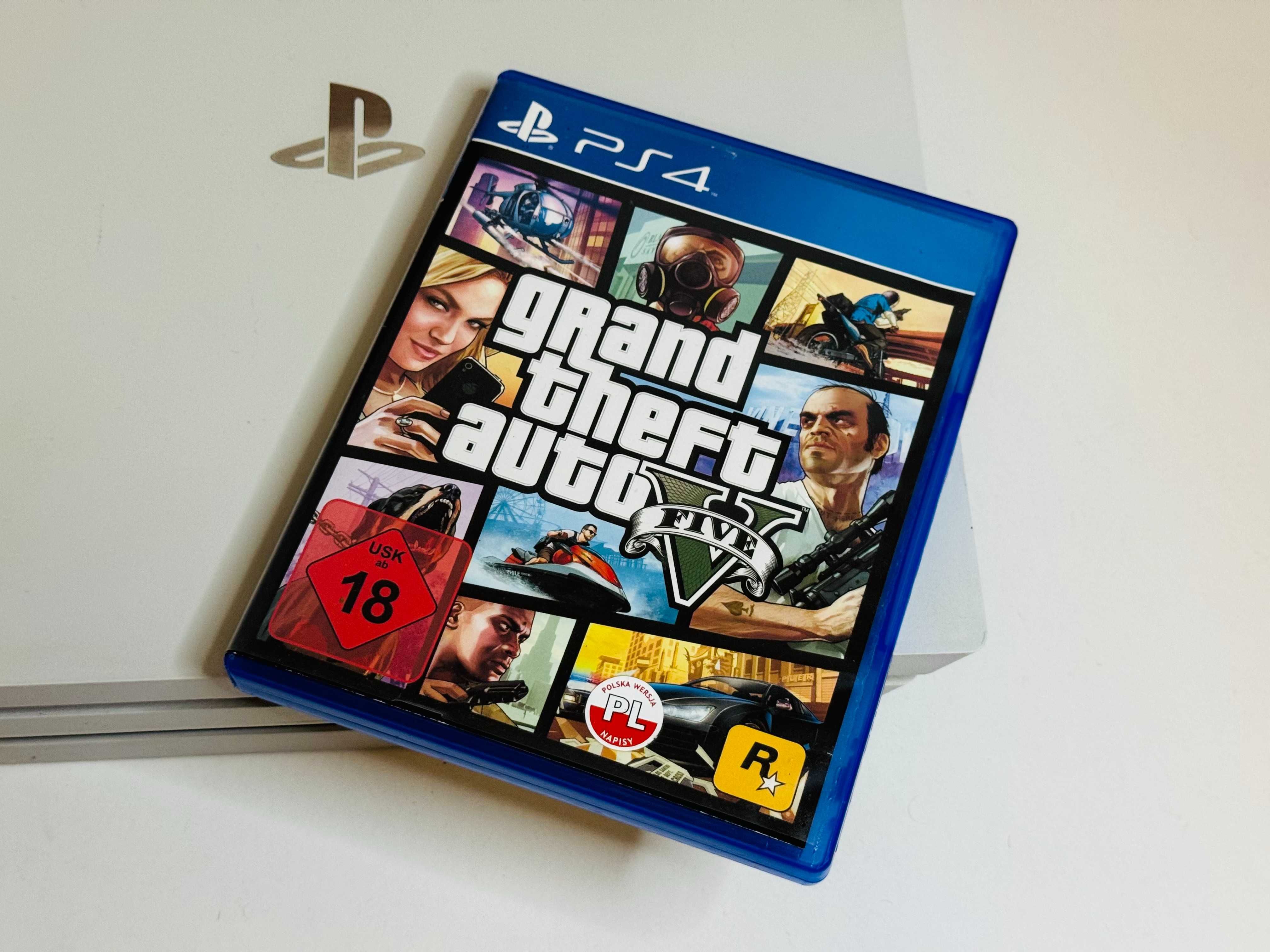 Gra GTA 5 PS4 PL Więcej gier na innych ogłoszeniach!