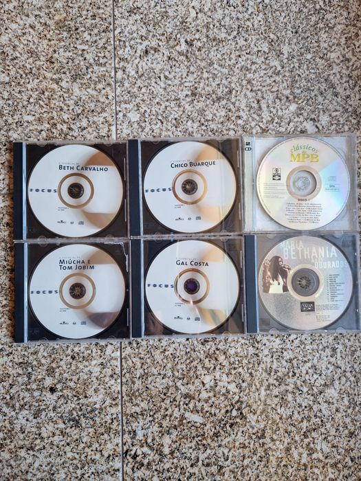 8 CD de música brasileira