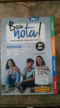 Boa Nota! Preparação para os Testes - 9.º Ano Volume I