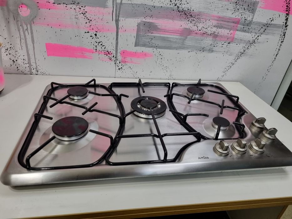 78 см газова поверхня плита панель газовая варочная поверхность Amica