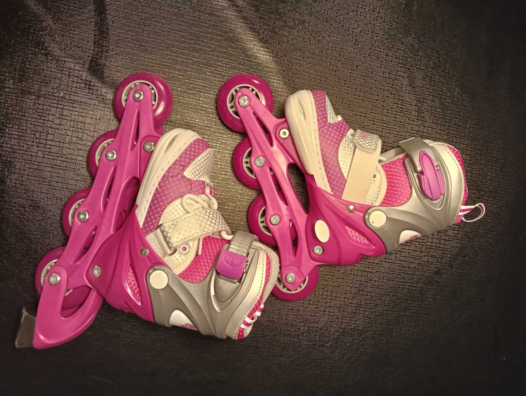 Patins em linha como novos