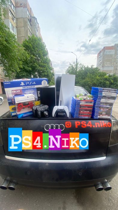 ‼️Прокат ps4 slim 2 tb с играм/ps5 2 геймпада/xbox one series s ‼️