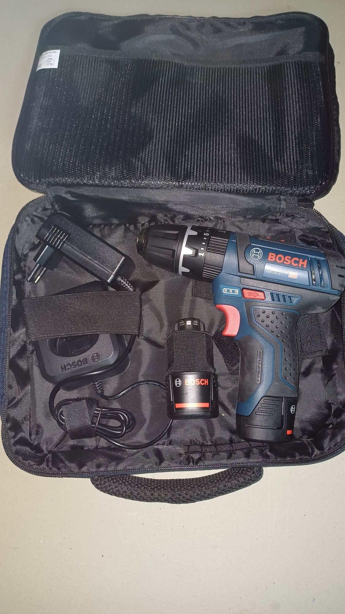 Bosch GSB 12-15 wiertarko wkrętarka udarowa nowa