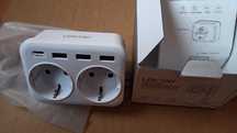 Gniazdko rozdzielacz Lencent 3 USB + 1 USB C