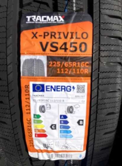 Шини нові Tracmax X-Privilo VS450 225/65R16C 112/110R