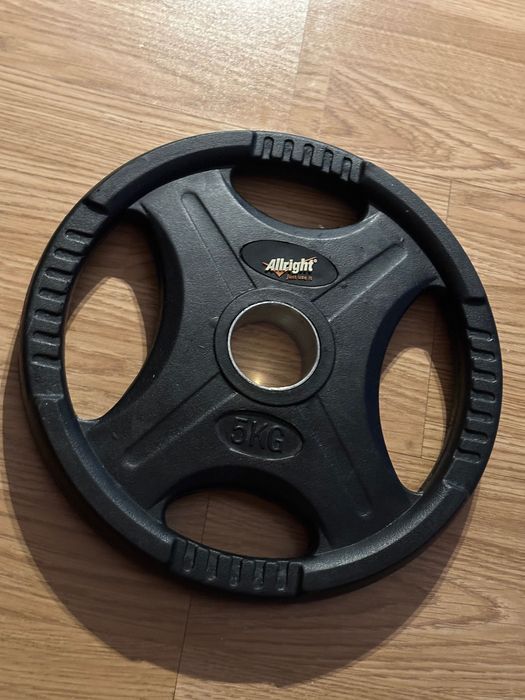 obciążenia olimpijskie ogumowane 5 kg