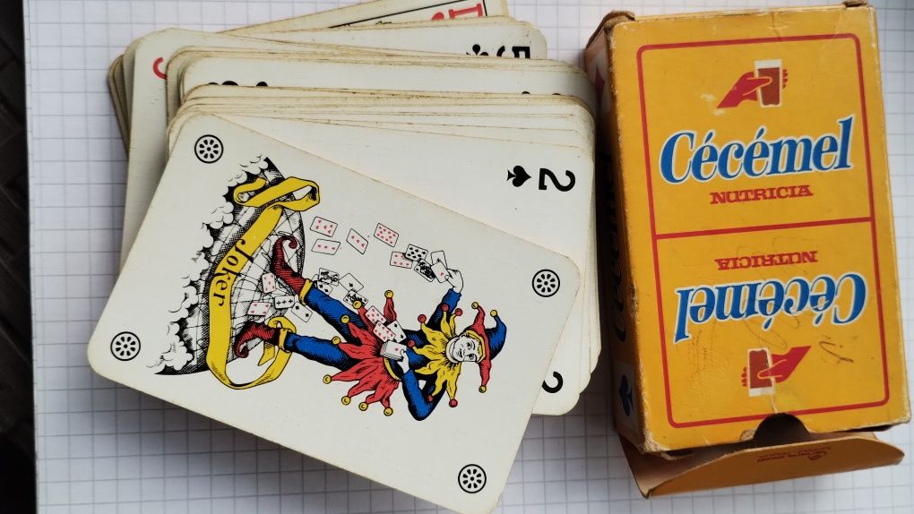 Karty do gry Cecemel PEWEX lata 80/90