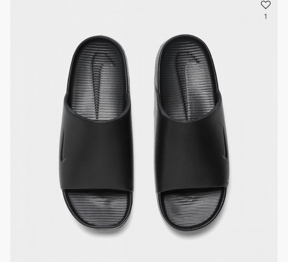Тапочки Nike Clam Slide чорні