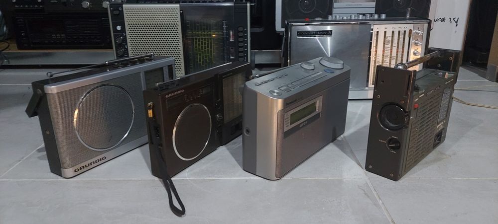 Grundig Yacht Boy, Music Boy .Sony.Panasonic