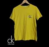 Żółta koszulka Calvin klein