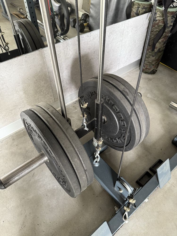Siłownia powerrack hantle sztangi talerze - 2x 20, 15, 10, 6x 5 kg
