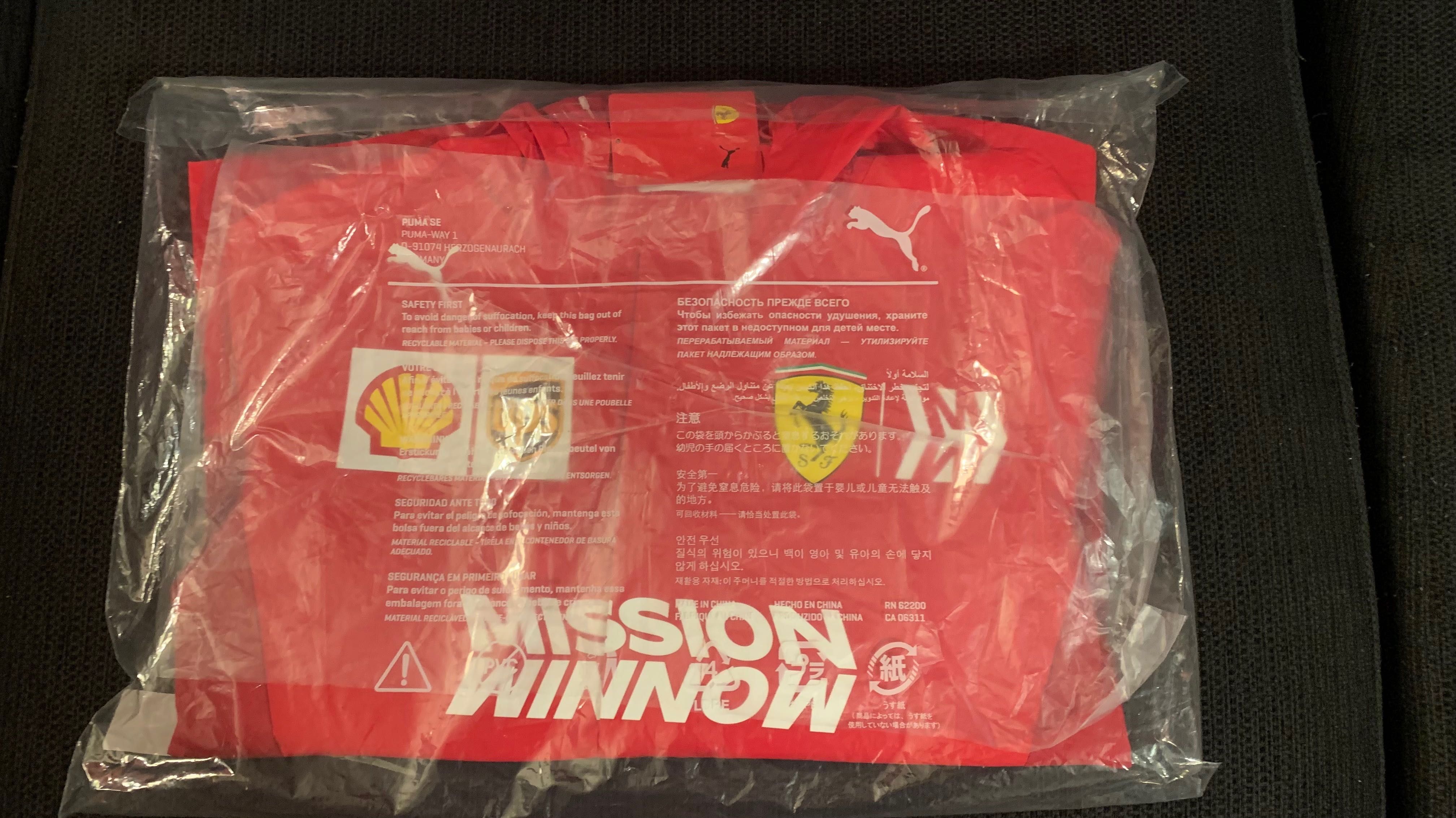 Casaco Puma Formula 1 Scuderia Ferrari